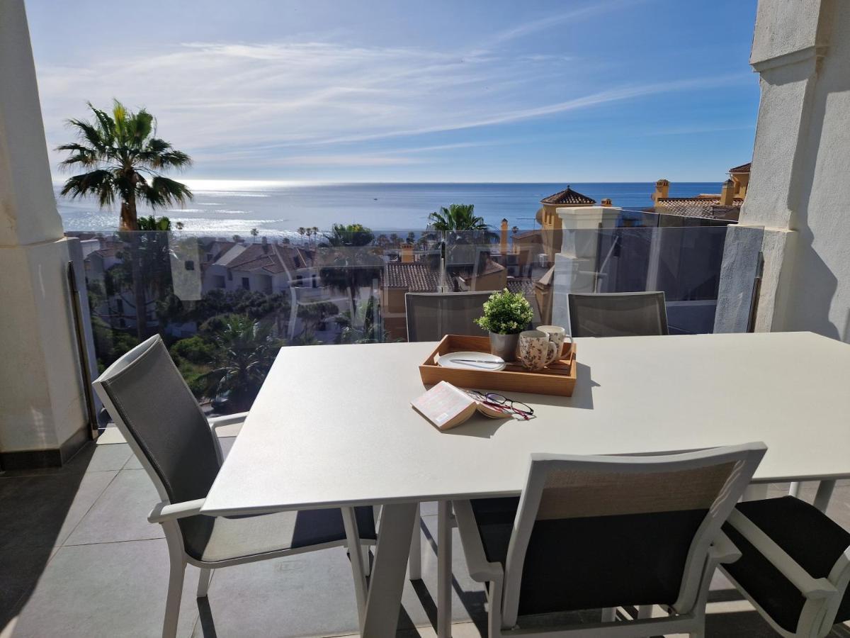 Luxury 2 Bedrooms Apt With Seaview Blue Suite 4104 Manilva Buitenkant foto