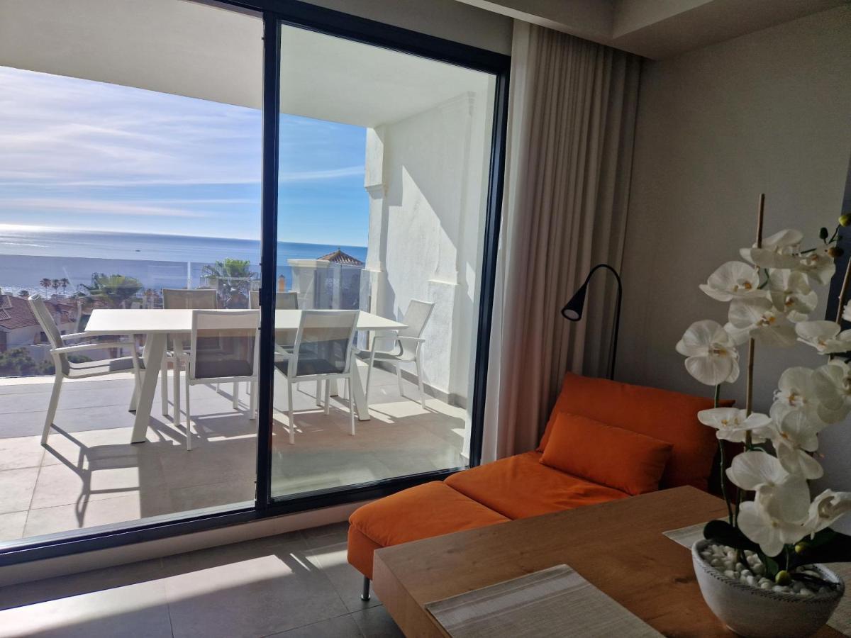 Luxury 2 Bedrooms Apt With Seaview Blue Suite 4104 Manilva Buitenkant foto