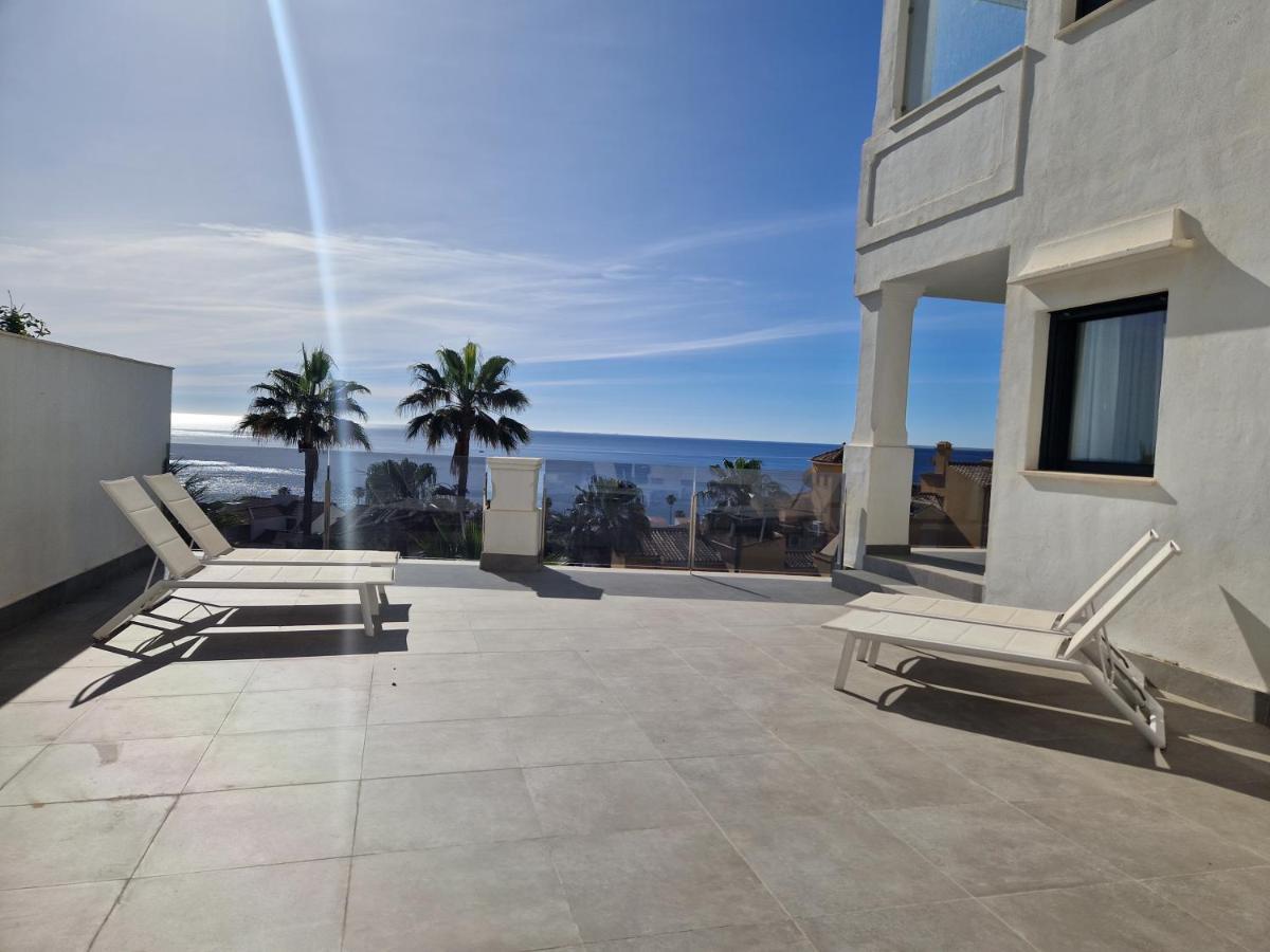 Luxury 2 Bedrooms Apt With Seaview Blue Suite 4104 Manilva Buitenkant foto
