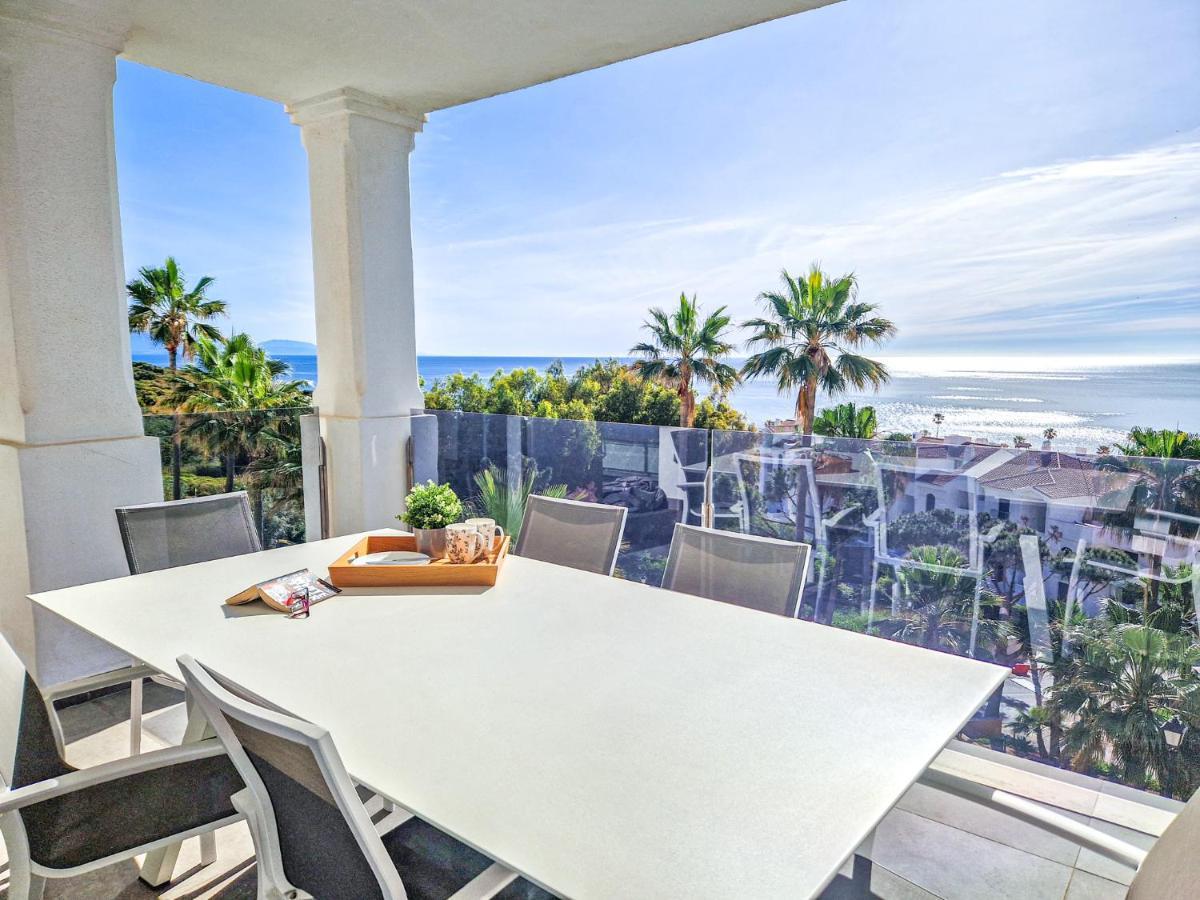 Luxury 2 Bedrooms Apt With Seaview Blue Suite 4104 Manilva Buitenkant foto